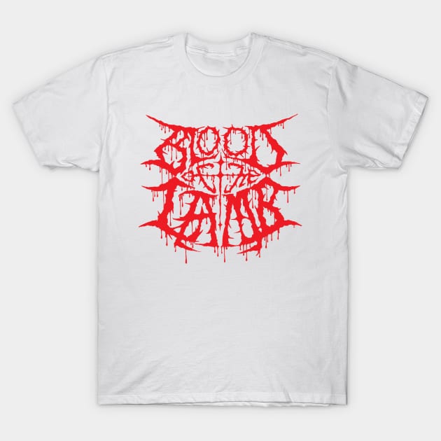 Blood of the Lamb (Red) T-Shirt by JMKohrs